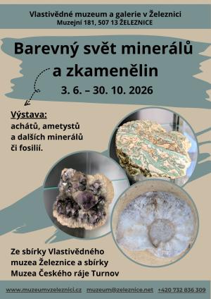 výstava minerálů